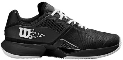 Wilson Bela Tour, Zapatillas de pádel Hombre, Black/Black/White, 45 1/3 EU