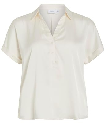 Vila Female Hemd Vienna Kurzarm | Shirt