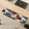 Comart - Tappeto Cucina Austin - Impermeabile - Antiscivolo - Antimacchia - Lavabile in Lavatrice - Passatoia in Poliestere - per Corridoio e Cucina - Made in Italy - Folhas Tropical - 50x170 cm
