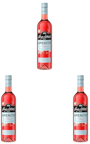 Asbach Hugo Aperitif Rosé - Aperitif des Jahres national (1 x 0.75 l) (Packung mit 3)
