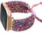 CHARMINGO Pulsera trenzada Boho compatible con Fitbit Versa 4/Versa 3/Sense/Sense 2 bandas para mujer, correa tejida a mano para reloj inteligente Fitbit, Nailon, No es una piedra preciosa