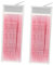 CALLARON 2 Scatole spazzolino interdentale scovolini dentali Strumenti dentali per uso domestico detergente per denti kit per la pulizia dei denti silicone alimentare rosa