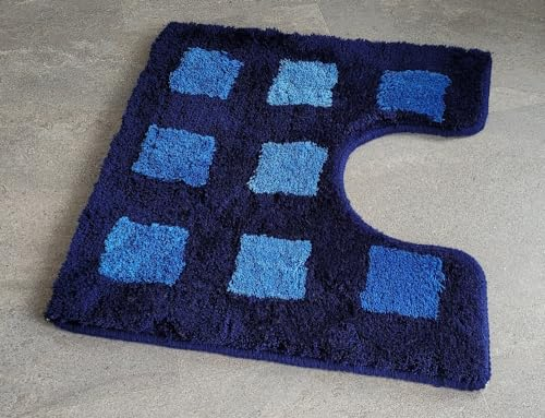 Meusch Badteppich Premium dunkelblau (Ausführung: 55 x 50 cm)