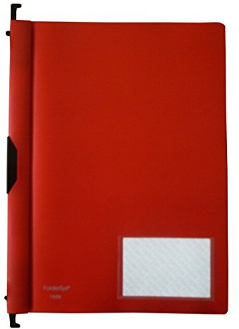 Combi-Clip-Mappen Hängemappen A4 rot vollfarbig 25er Pack