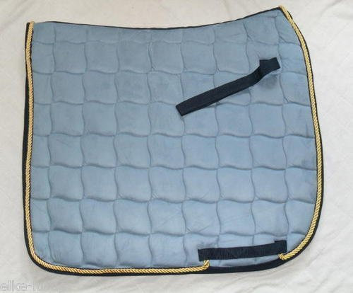 Samtschabracke Jurina Schabracke VS Rauchblau