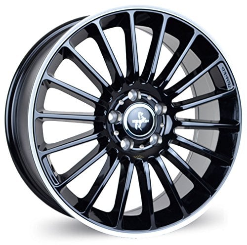 KESKIN KT15 BLACK LIP POLISH 7x17 ET48 5.00x112.00 Hub Hole 66.60 mm - Alu felgen