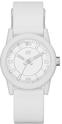 Skechers Analog Watch Quartz White Three-Hand Watch for Women