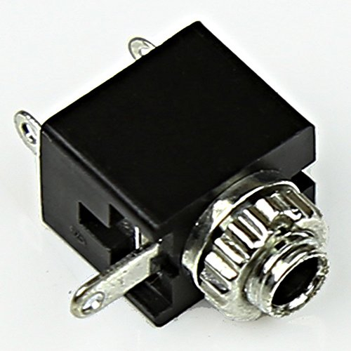 cess-212 2,5 mm Mono TS Buchse Klinkenbuchse mit Schalter PCB Panel Mount – 12 Pack