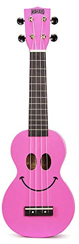 Mahalo Smiley Series - Sopran Ukulele - Pink