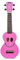 Mahalo Smiley Series - Sopran Ukulele - Pink