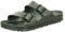 BIRKENSTOCK Herren Arizona Eva Pantoletten, Grau (Metallic Anthracite), 41 EU