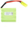 efaso Batterie 9,6V 650mAh NI-MH avec Mini Tamiya Fiche pour RC Panzer Tiger et Divers RC Panzer et Modèles
