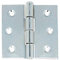 Mobila RS00254 Lot de 2 charnières robustes avec prise à levier en fer galvanisé 50 x 50 mm
