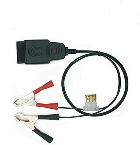 OBDII Stromversorgungskabel,MoreChioce OBD II Fahrzeug Memory Saver Tool 12V DC Stromquelle EUC Notstromkabel Ersatz Batterie Handwerkzeug mit Sicherung 39.4 Zoll