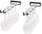 SOKEY Lot de 2 Porte-Verres Suspendu Support de Verre pour Verre à Vin, Verre à Bière - 30cm