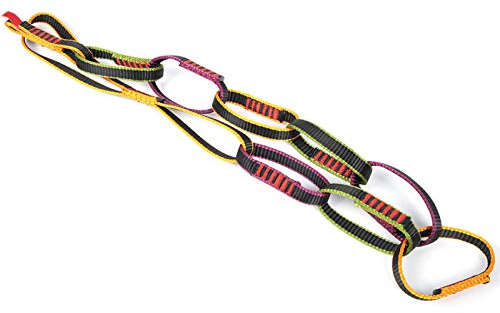 Voluxe Klettern Daisy Rope, Daisy Rope Sling Daisy Chain Rope 22KN Spannung für die Locherkundung für Arbeiten in großer Höhe
