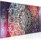 Runa Art Bild Mandala Abstrakt Wandbilder auf Vlies Leinwand 5 Teilig Wanddekoration Wohnzimmer Schlafzimmer 040156b