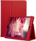 Funda de piel con tapa para tablet, iPad Air 2ª generación A1566 A1567 (rojo)