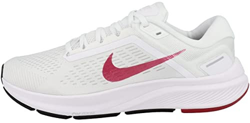 NIKE Womens Air Zoom Structure 24 Running Trainers DA8570 Sneakers Shoes (UK 5.5 US 8 EU 39, White Pink Prime 103)