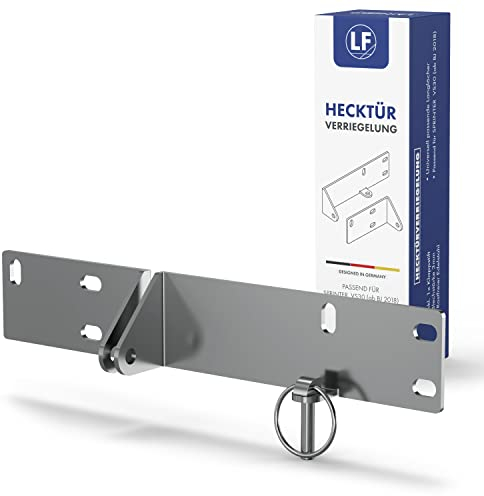 LAINFELD Hecktürverriegelung | Für Mercedes Sprinter ab BJ 2018 (BR 907 910) | Hecktür Einbruchschutz Zubehör Camping Wohnmobil | Türsicherung