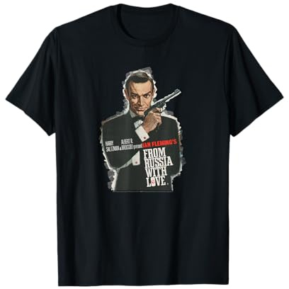 Official James Bond 007 From Russia With Love T-Shirt