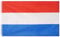 MUWO Flagge Nations Together 90 x 150 cm Nationalmanschaften, doppelseitige Gartenflagge, wetterfeste Fanflagge, Fußballflagge Polyester Länderfagge Deutschland mit Ösen (Niederlande)