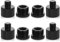 8 Stück Gewindeadapter Stativ Adapter Mic Stand Adapter Gewinde Mikrofonständer Adapter Gewindeadapter 3/8 Auf 5/8 Schrauben 5/8 Auf 3/8 Für Kamerastativadapter Lampenstative Kamera Halterung