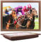 Tamersgifts Cushioned Laptrays Lap Tray TV Dinner Bean Bag Padded Cushion Gift (Horse Racing Laptray)
