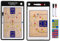 Joyeee Basketball-Taktiktafel, tragbare Basketball-Coaching-Taktik-Markierungstafel mit Stiften und Magneten, Plan-Strategie-Aufstellungstafel für Trainer, Geschenke, Trainingsausrüstung, Zubehör