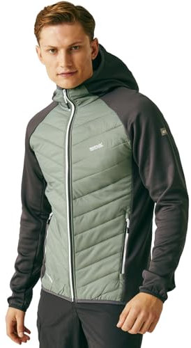 Regatta Andreson Herren-Jacke, Grün/Grau, Small