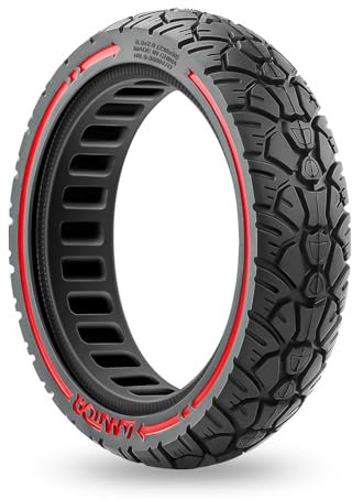 Amitor Vollgummireifen E Scooter 8,5 Zoll, Off-Road E Scooter Reifen 8 1/2 x2 Vollgummi Abriebfeste & Pannensichere, 50/75-6.1 Reifen E Scooter Vollgummi für Xiaomi Pro 2, 1S, M365/M365 Pro, Mi3, 1PCS