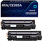 Hyggetech 85A CE285A Toner Schwarz Kompatibel für HP CE285A 85A Toner für HP Laserjet P1102W P1102 P1100 P1106 P1108 P1109 M1130 M1132 M1210 M1210MFP M1212 M1212NF M1217NFW 2Schwarz