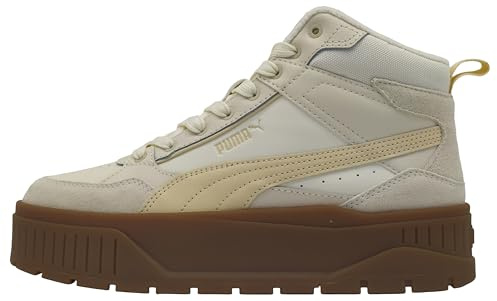 Puma Damen Karmen Ii Idol Mid ShoesPUMA Damen Karmen II Idol Mid Schuhe, White-Mauve Mist-Feather Gray, Größe 40