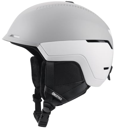 GROTTICO Snow Ski Helmet for Adults - Adjustable Ventilated Snowboard Helmet for Men Women & Youth