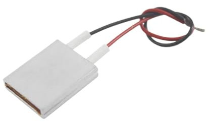 HKVTVCYPYA 2PCS 5V Thermostatic PTC Heating Element 25x20x5mm 180/40/60/50/100 Degree Aluminium Cover PTC Heater Plate for Dehumidifier(40C 2-3W)