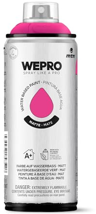 MTN WEPRO Water Based Mate WF-603 Fucsia Flúor, Spray 400ml
