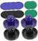 BESPORTBLE 1 Set Air Hockey Eishockey Tischhockey Flipper Hockey Puck Bälle Brettspiel Torwart Sport Leuchttisch Straßenhockey Puck Block Hockey Spielteile Hockey Spielzubehör PVC