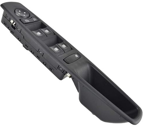 Partsline Interrupteur lève-vitres conducteur compatible avec Renault Mégane III, Scénic III équivalent à 809610016R, 80 96 100 16R