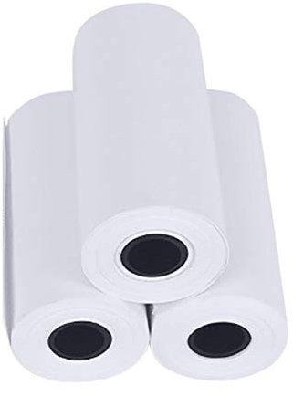 Rouleau de papier thermique 57x30 mm Papier d'autocollant imprimable de haute qualité pour les mauvaises questions Notes Journaux Memos Eco Friendly Wood Pulp 10 Rolls