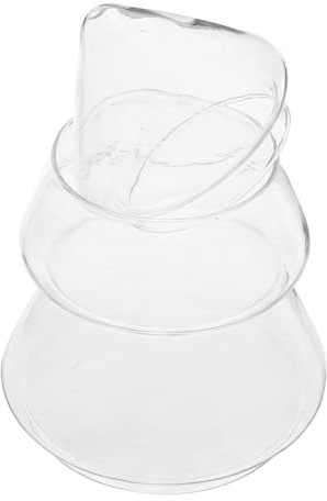 VINTORKY Christmas Tree Candy Jar Glass Snack Storage Container Lid for Christmas Party Decorations and Xmas Tree Shaped Treats