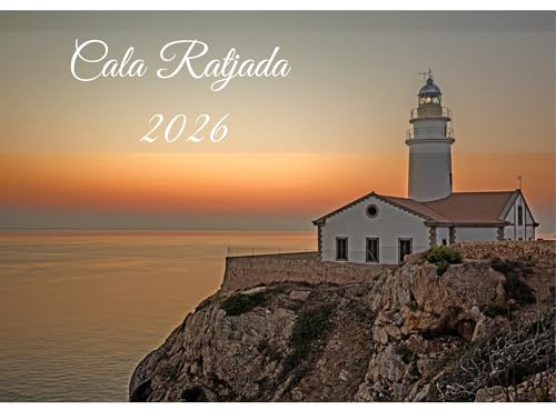 raxxa Premium-Monatskalender Cala Ratjada 2026 - DIN-A2 quer
