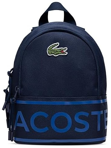 Lacoste Core Mini Backpack für Jungen | Reißverschluss | Marine/Dunkelblau, S