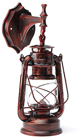 PBTERDTF Vintage Wandleuchte Rustikale Wohnzimmer Wandlampe E27 Lampe Schlafzimmerwand Innen Vintage Antik Loft Zimme Wandleuchte Deko für Wohnzimmer Flure Treppenhäuser Restaurants (Retro)