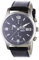 Boccia Herren-Armbanduhr Mit Lederarmband Sport 3776-01