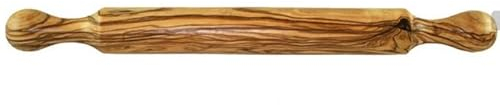 Naturally Med Nudelholz, Teigroller aus Olivenholz, 40cm