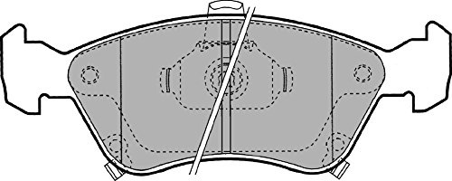 Delphi LP1231 Brake Pad