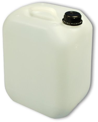 Bidón de polietileno 10 L), color natural, con tapón DIN 45 (22003)