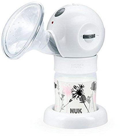 Nuk Luna Elektrische Milchpumpe Brustpumpe weiß