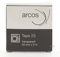 Arcos Toupetband 25 mm x 5 m, Transparent, Doppelseitiges Klebeband, Plastik