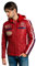 Chaqueta Moto Hombre en Cuero 58 Gents, Armadura Removible para Espalda, Hombros y Codos Aprobada por la CE | Rojo wax | S